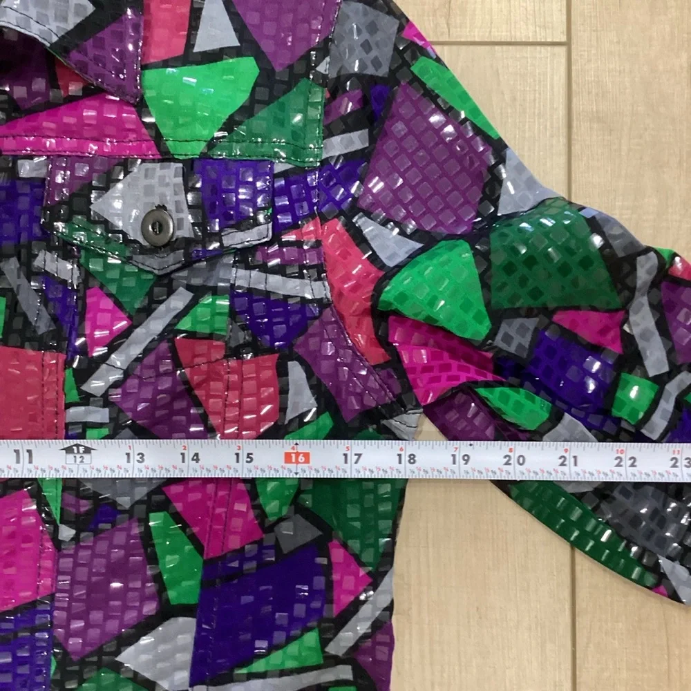 Ruby Rd Multi Colored (Jean Style) Jacket Woman’s Size 8 - Picture 5 of 5